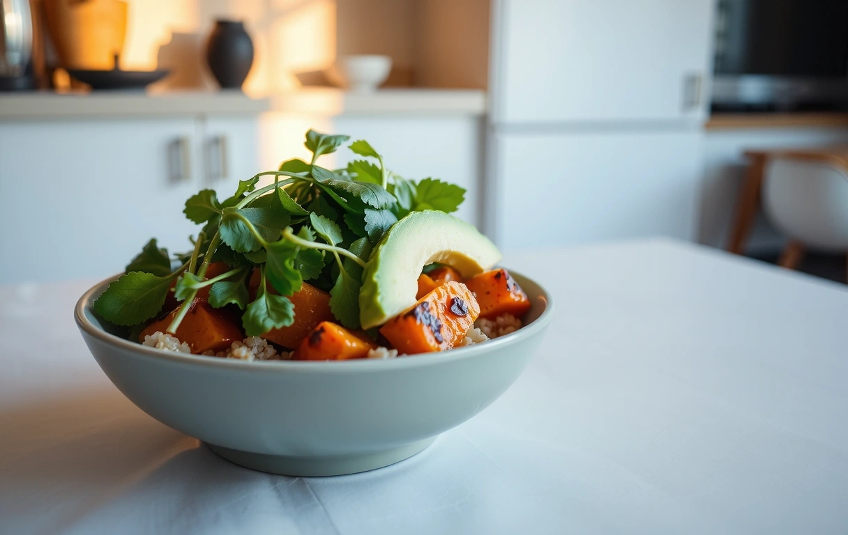 Clean Eating Bowl Presentation